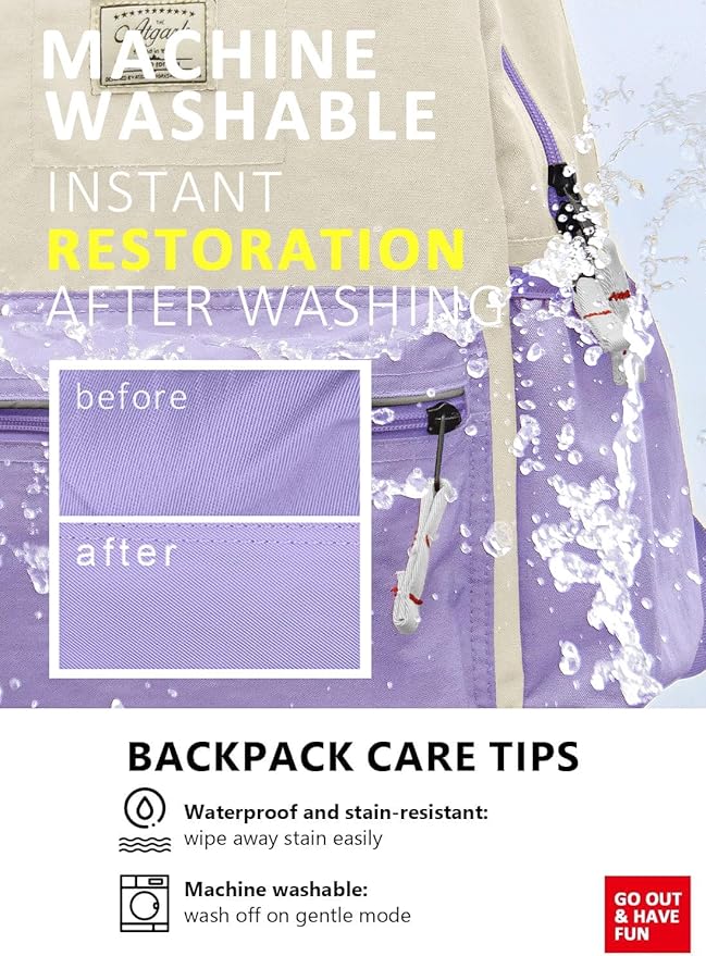 Kids Backpack for Girls: Girls Backpack 6-10 - Kindergarten Elementary School Bookbag for Girl-BubblyBeeBaby