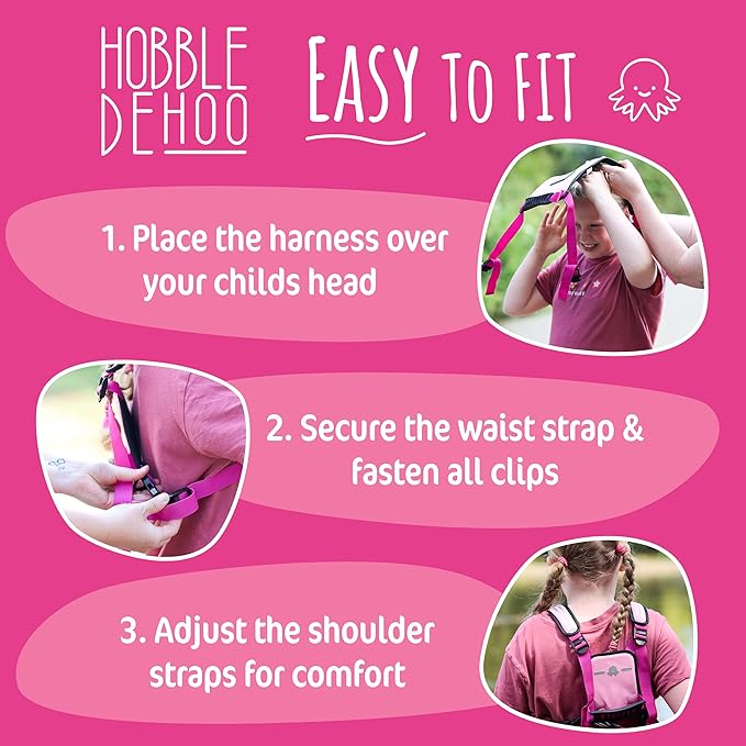 Hobbledehoo XL Child Harness, For Kids & Teenagers Aged 7+, Supporting Special Needs, Including Autism Safety Awareness-BubblyBeeBaby