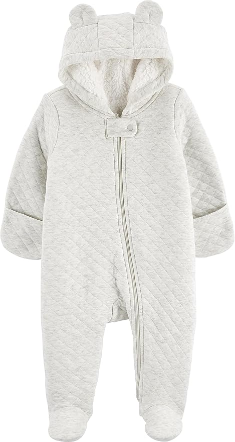 Simple Joys Kid's Pram Ivory Bear Outerwear-BubblyBeeBaby