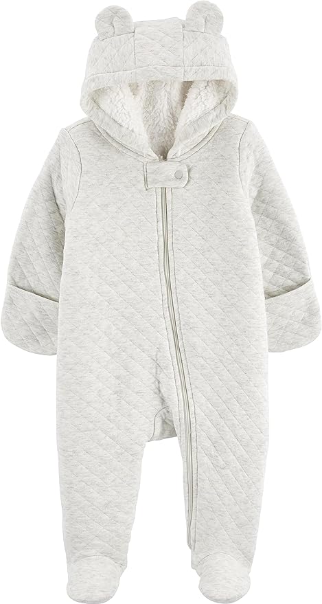 Simple Joys Kid's Pram Ivory Bear Outerwear-BubblyBeeBaby