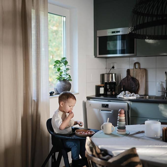 mushie Silicone Baby Bib | Adjustable Fit Waterproof Bibs (Pretzel)-BubblyBeeBaby