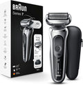 Braun Electric Razor for Men, Series 7 360 Flex Head Foil Shaver with Precision Beard Trimmer, Rechargeable, Wet & Dry and Travel Case, Black, 5 Piece Set