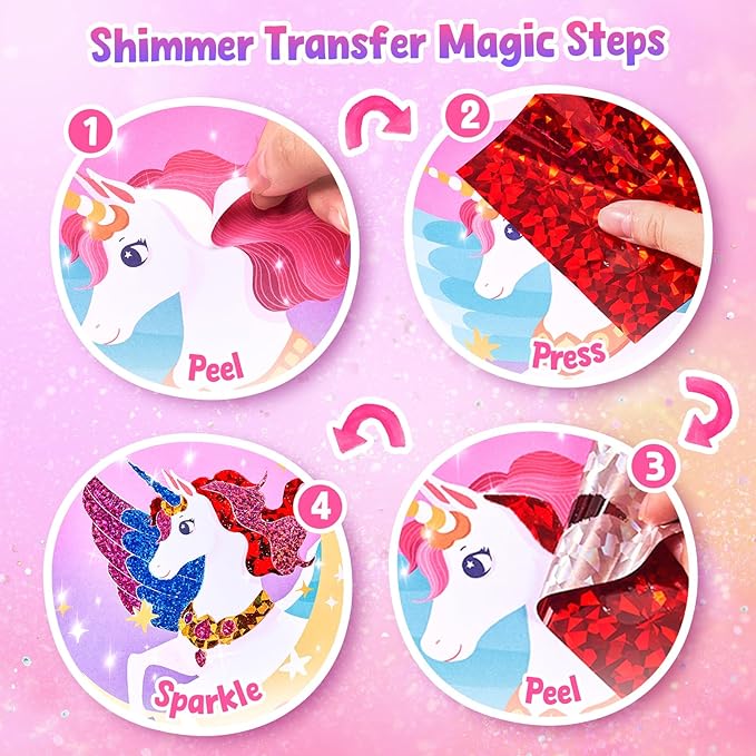 JoyCat Paint with Water Coloring Books, Art & Craft Activity, Princess No Mess Art for Kids Ages 4-8, Craft Kits & Supplies, DIY Creative Activity, Presents for Girls & Boys-BubblyBeeBaby