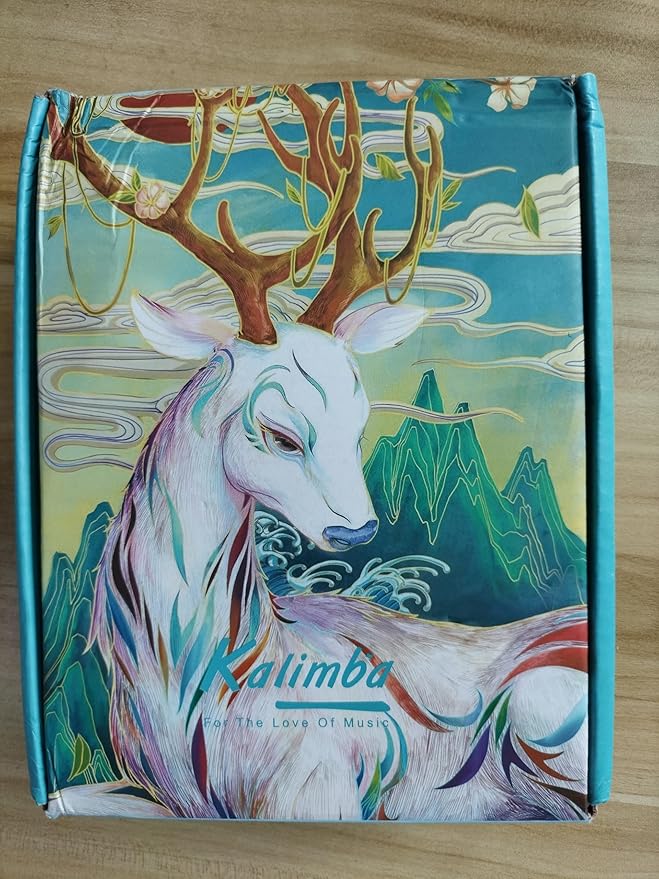 Kalimba Thumb Piano 17 Keys Portable Finger Piano Marimba Music Gifts for Adults Kids-BubblyBeeBaby