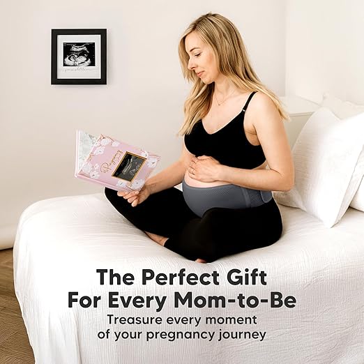 KeaBabies Maternity Belly Bands for Pregnant Women - Soft & Breathable Pregnancy Belly Support Band, Adjustable Maternity Belt for Back, Pelvic Support, Comfortable, Easy to Use (Mystic Gray, M/L)-BubblyBeeBaby