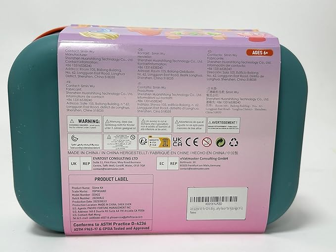 Ice Cream DIY Slime Kit for Girls, Glimmer Crunchy, Confetti Slime Making Kit for Girls, Butter, Foam, Cloud Slime with Add-ins, Foam Balls, Charms, Party Favors Gift Toys for Kids 6-12-BubblyBeeBaby