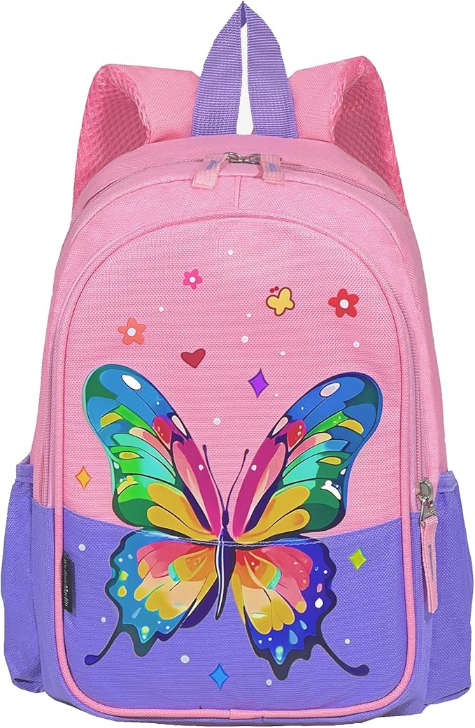 12 Inch Kids Toddler Preschool Travel Backpack Cute Cartoon Daypack-BubblyBeeBaby