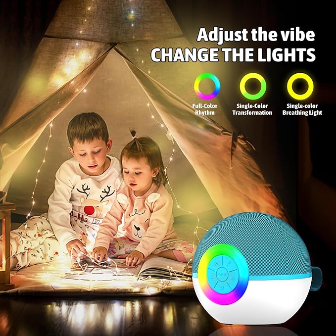 Karaoke Microphone Machine Toys for Kids Adults, Mini Portable Bluetooth Speaker with 2 Wireless Mics, Christmas Birthday Gifts for Boys Girls Ages 3 4 5 6 7 8 9 10 11 12+ Year (Green)-BubblyBeeBaby