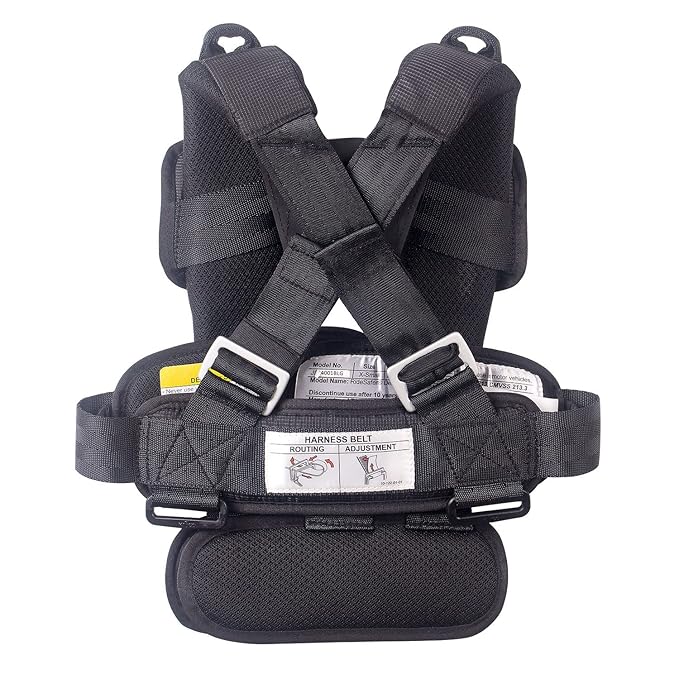 Extra Small (XS) Black, Lightweight, Compact, Portable Car Seat, 2+ years; 26.5–40 lb - Perfect for Travel and Everyday Child Safety-BubblyBeeBaby