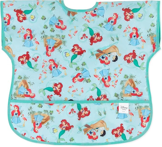 Bumkins Bibs - Toddler Bibs, Waterproof, Large for 1-3 Years, Short Sleeve-BubblyBeeBaby