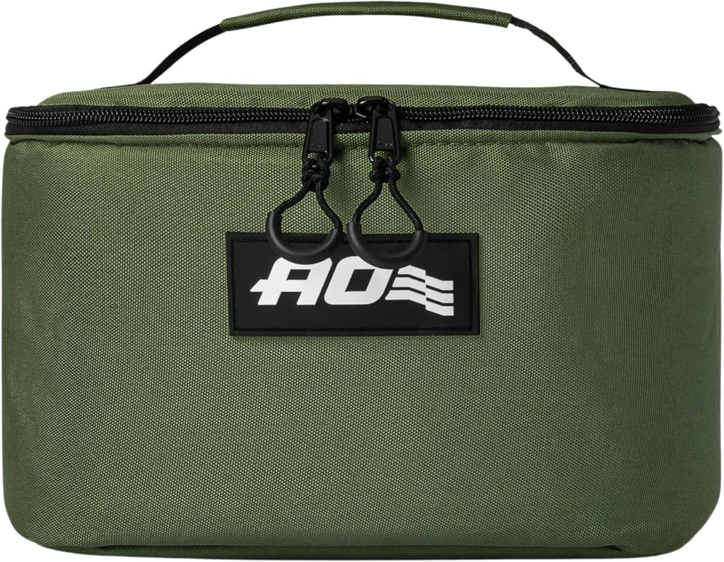 AO Coolers Pack N' Go Canvas Soft Travel or Lunch Coolers with High-Density Insulation, 6-Can