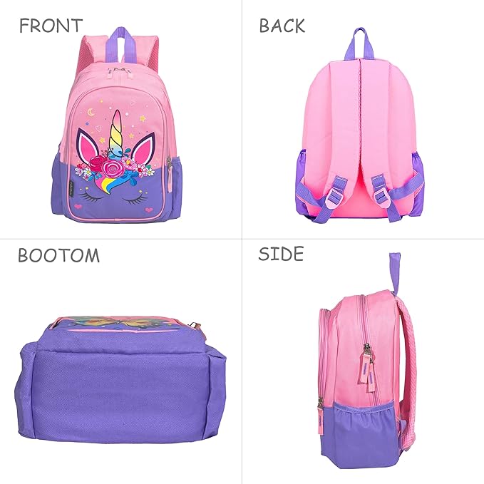 12 Inch Kids Toddler Preschool Travel Backpack Cute Cartoon Daypack-BubblyBeeBaby