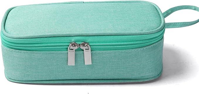 Insulated Breastmilk Cooler Bag with 2 Ice Packs - Breastmilk Cooler Organizer Bag for Daycare, Breastfeeding Mom Travel Outdoor-BubblyBeeBaby