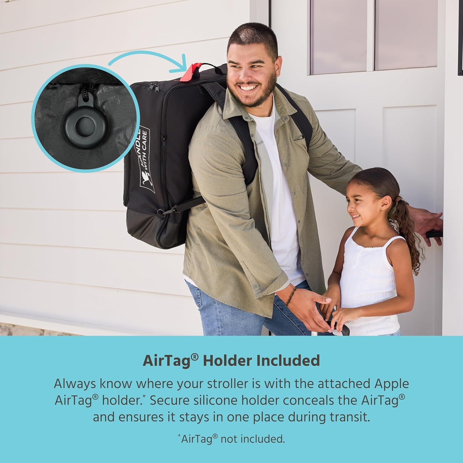 J.L. Childress Padded Compact Stroller Travel Bag