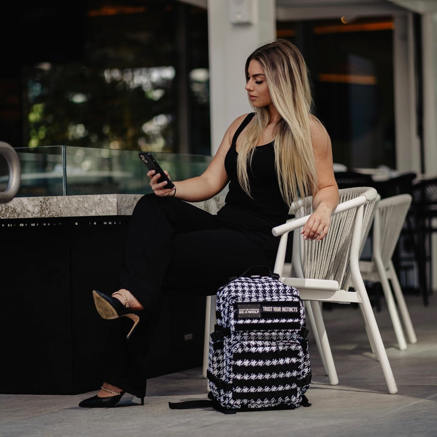 WOLFpak 35L Backpack (Houndstooth)