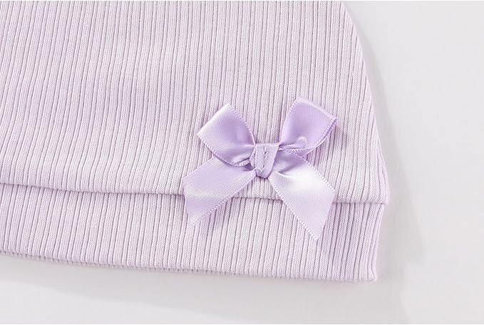 Cute Baby Girl Hats Mittens Set 10-Pack New Born Boy Caps Gloves Suit 0-6 Months Infant Accessories-BubblyBeeBaby