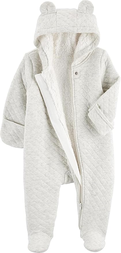 Simple Joys Kid's Pram Ivory Bear Outerwear-BubblyBeeBaby