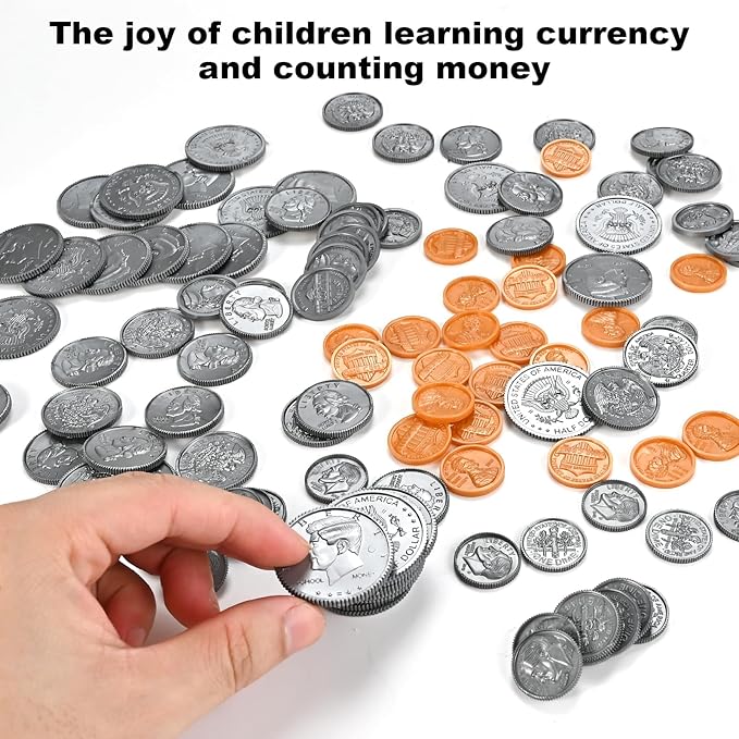 GOLDGE 360-Piece Math Set for Kids 3-8: Number Learning Toys Develop Early Math Skills, Preschool Games for Boys & Girls, Multicolored Educational Toy Kit (First Edition-360PCS)-BubblyBeeBaby