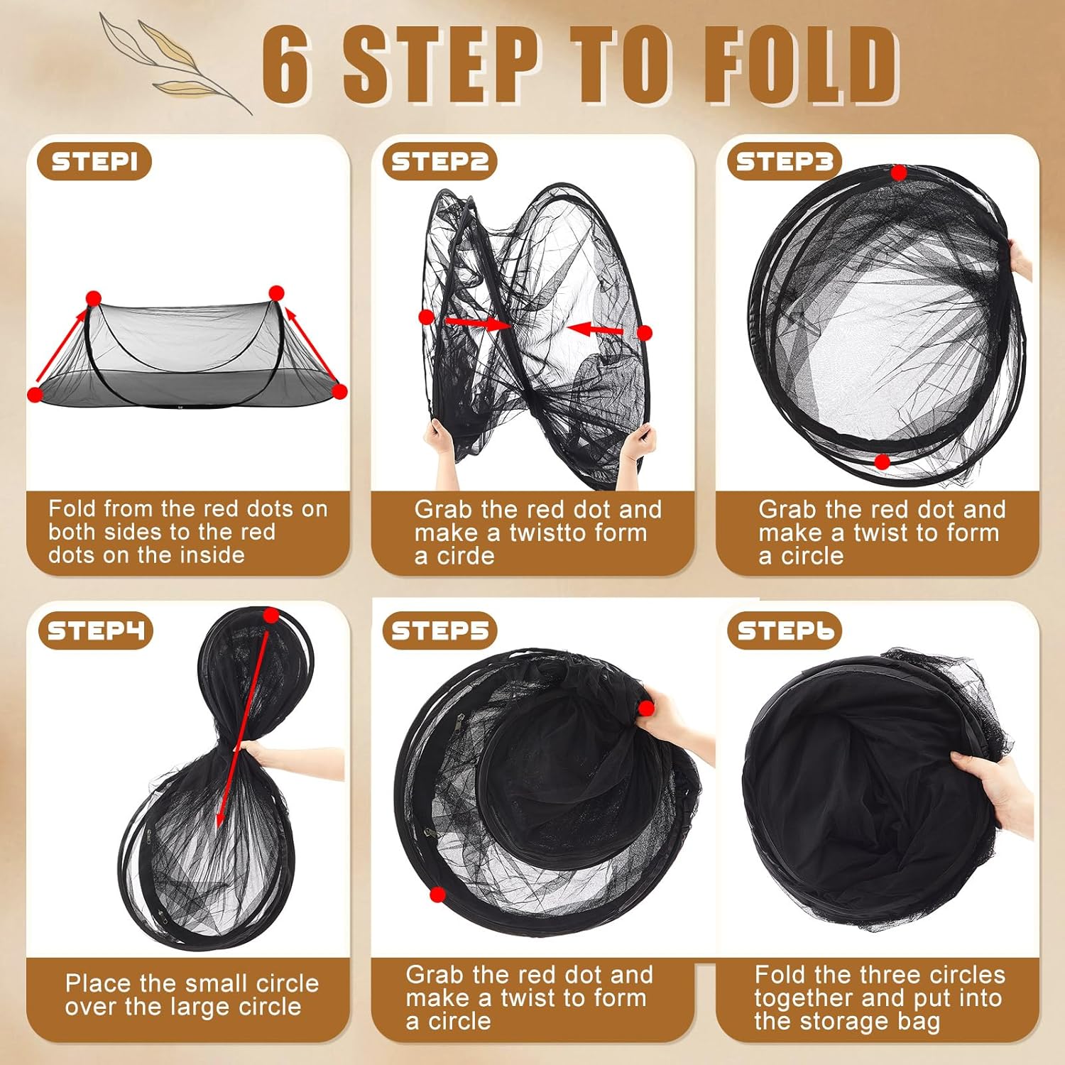 2 Pcs Large Pop up Mosquito Tent Portable Foldable Mosquito Bug Net for Bed Camping Travel Patio Outdoor 78 * 31 * 22 Inch Bug Netting Mesh Tent Canopy for Adults Baby Bedroom, Black