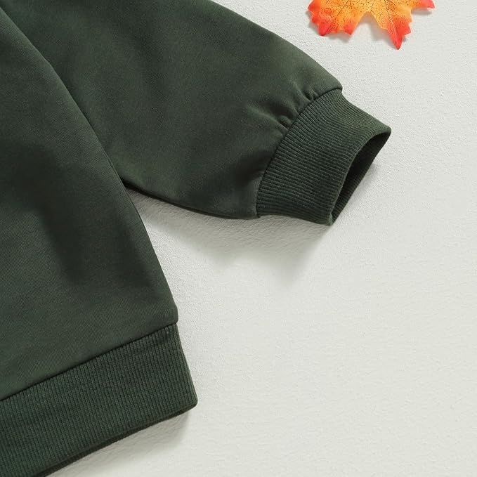 0-4T Toddler Boy Girl Halloween Outfit Fall Clothes Ghost Long Sleeve Sweatshirt Top Pants Baby Halloween Clothes-BubblyBeeBaby