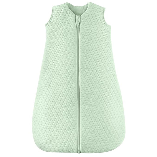 JELLYMONI Baby Sleep Sack TOG 2.5, 12-18 Months Winter Baby Wearable Blanket, 100% Cotton Infant Sleeping Sack 2-Way Zipper Warm Quilted Sleepsack-BubblyBeeBaby