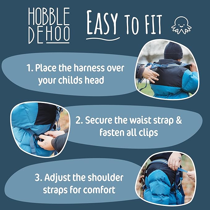 Hobbledehoo XL Child Harness, For Kids & Teenagers Aged 7+, Supporting Special Needs, Including Autism Safety Awareness-BubblyBeeBaby