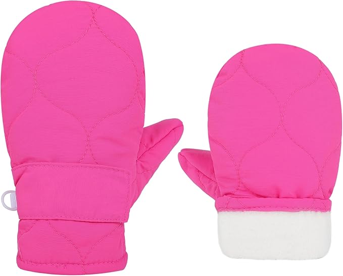 Toddler Gloves Kids Mittens Winter Warm Lined Fleece Gloves Waterproof Snow Baby Mitten for Boys Girls-BubblyBeeBaby