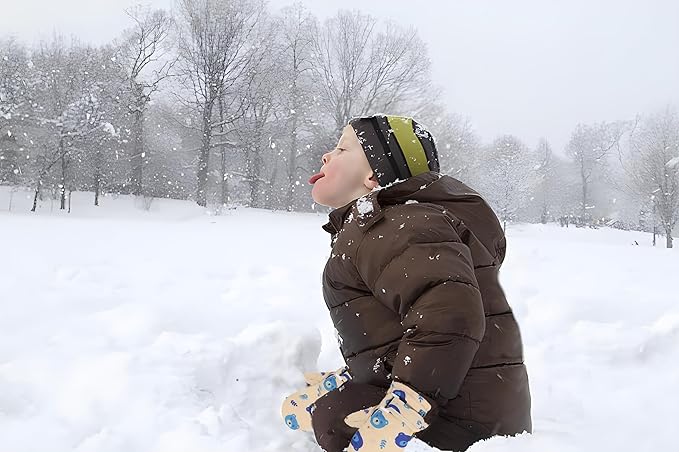 Toddler Gloves Kids Mittens Winter Warm Lined Fleece Gloves Waterproof Snow Baby Mitten for Boys Girls-BubblyBeeBaby