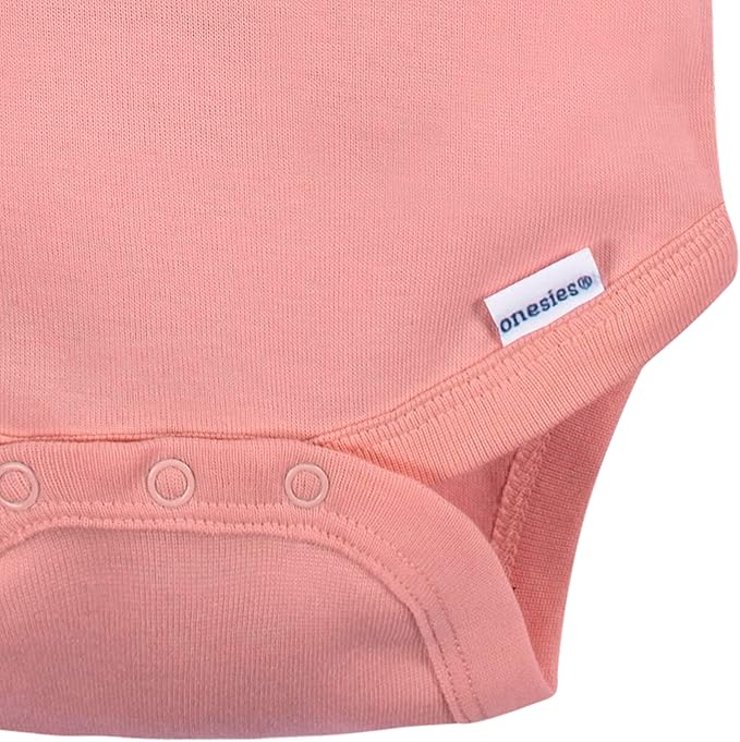 Gerber baby-boys 5 Pack Onesies Multi-packs Bundle Interlock 180 Gsm-BubblyBeeBaby