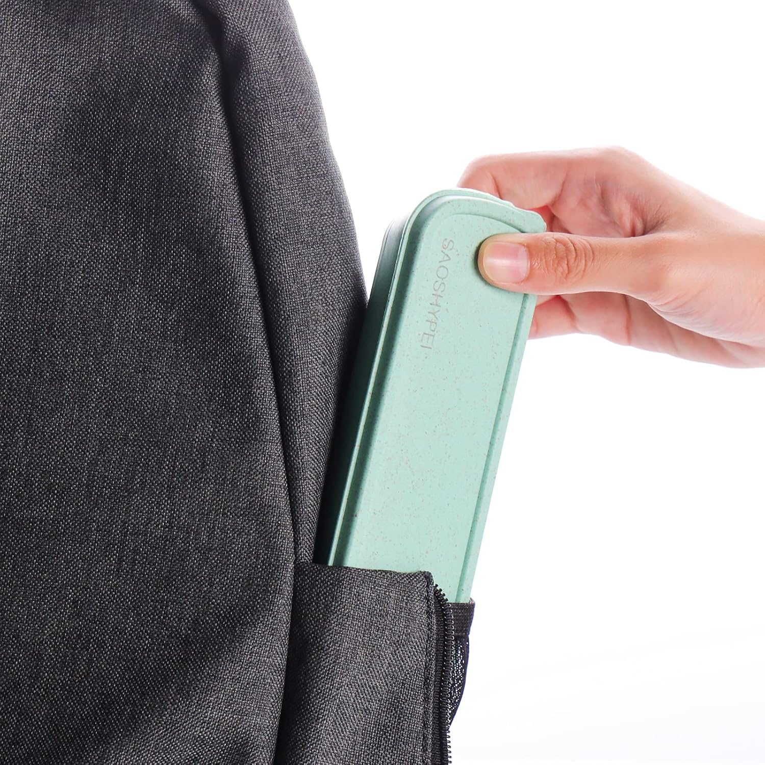 Portable Utensils Set with Case, 4pcs Stainless Steel Reusable Silverware for Lunch Camping School Picnic Workplace Travel, Lunch Box Includ Fork Spoon Knife,Easy to clean,Dishwasher Safe