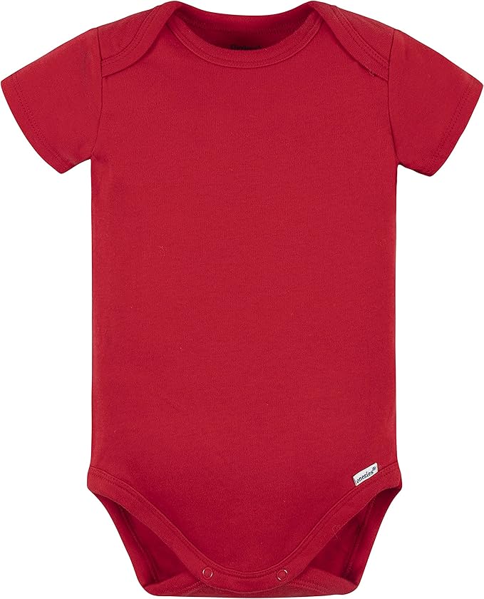 Gerber baby-boys 5 Pack Onesies Multi-packs Bundle Interlock 180 Gsm-BubblyBeeBaby