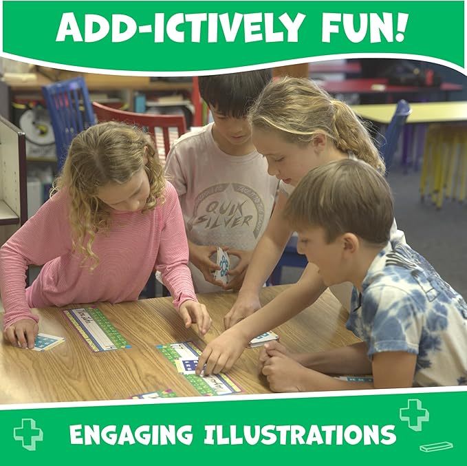 Kakooma JR PowerPack Math Games (Grades K-2) – Set of 3 Fun & Educational Card Games – Perfect for Home Learning, Fact Fluency & Enrichment-BubblyBeeBaby