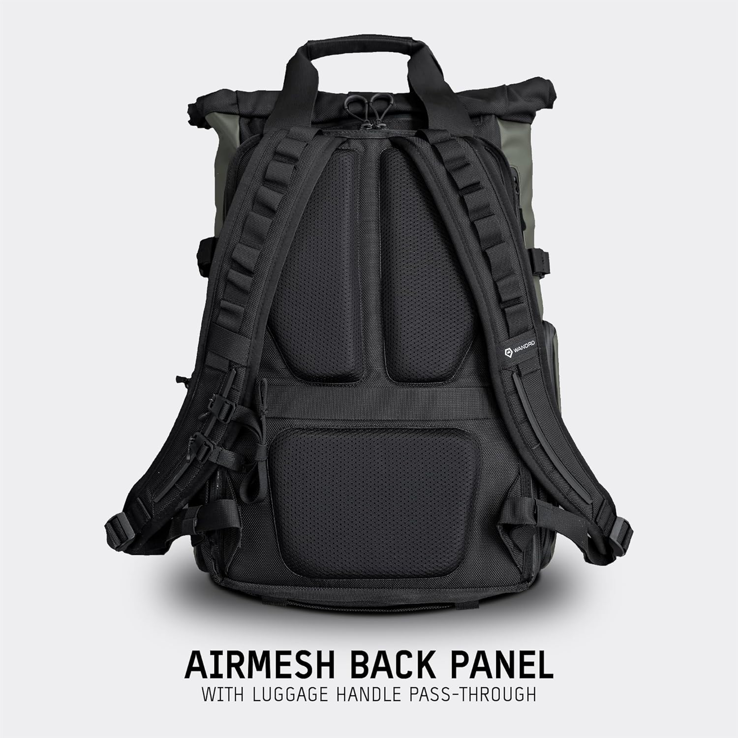 WANDRD PRVKE 21L, V3 Backpack: Weather-Resistant Travel & Camera Backpack with Laptop Sleeve, Quick Side Access, Clamshell Opening – Ideal Photography & Travel Bag (Wastach Green)