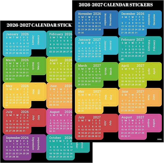 2026 Planner - JAN 2026 - DEC 2026, Planner 2026, Weekly and Monthly Planner, Leather Cover Calendar Planner with Thick Paper, Back Pocket with Notes Pages, Brown (8.5" x 11")-BubblyBeeBaby