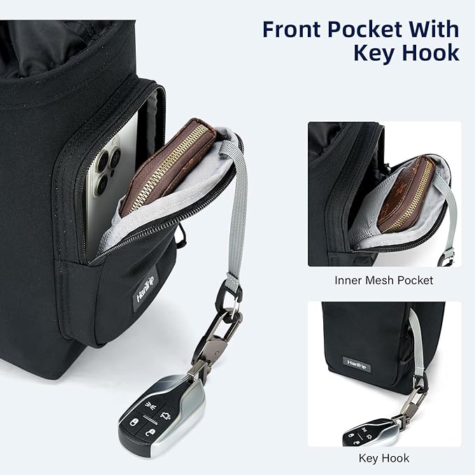 Insulated Water Bottle Carrier Bag with Strap Phone Pocket for 25/32/40/64 oz Tumbler Cup, Water Bottle Holder-BubblyBeeBaby