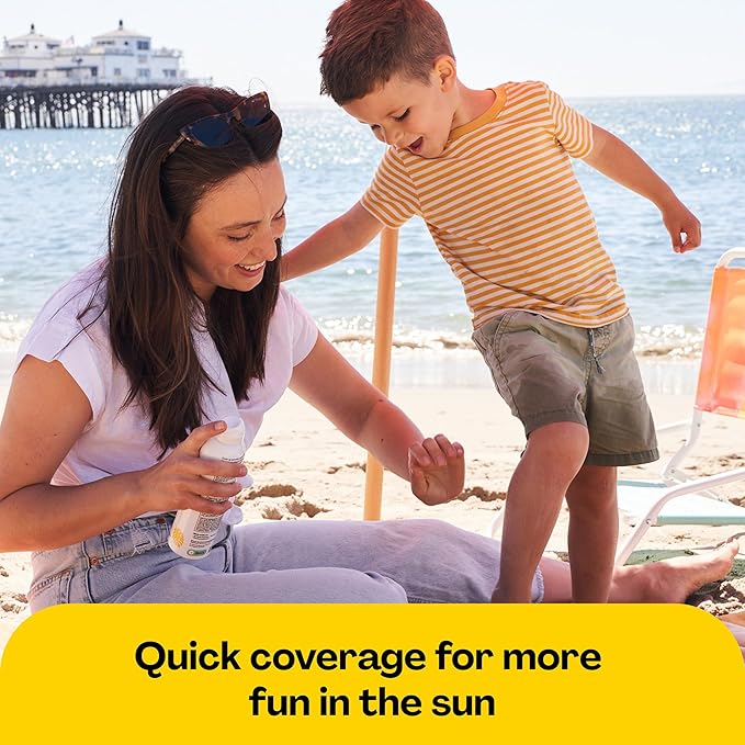 Hello Bello SPF 50 Mineral Sunscreen Spray - Hypoallergenic Broad Spectrum UVA + UVB Protection - Reef Friendly & Water Resistant - 5 oz (Pack of 2)-BubblyBeeBaby