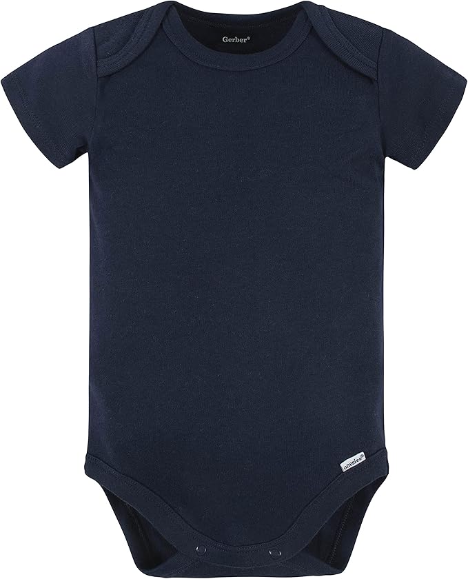 Gerber baby-boys 5 Pack Onesies Multi-packs Bundle Interlock 180 Gsm-BubblyBeeBaby