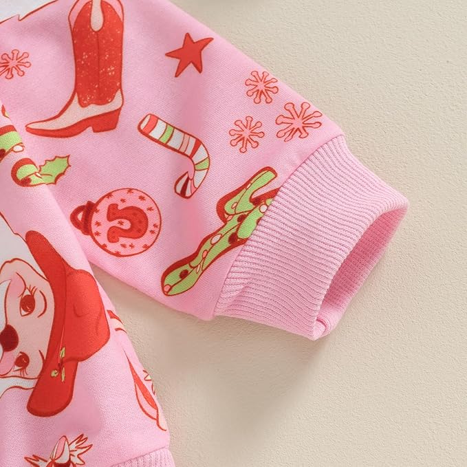 0-4T Toddler Boy Girl Halloween Outfit Fall Clothes Ghost Long Sleeve Sweatshirt Top Pants Baby Halloween Clothes-BubblyBeeBaby