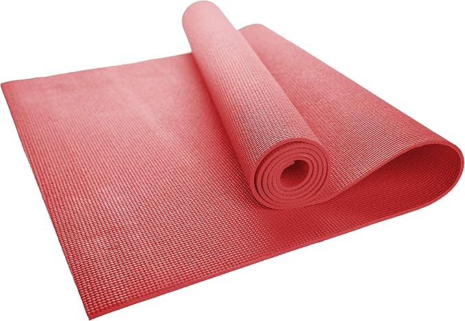 Hello Fit 10-Pack Yoga Mat, 68" x 24" Non Slip Exercise Mat, 4mm Thick Gym Mat for Fitness and Stretching, Bulk Non Toxic Yoga Mats for Schools and Studios-BubblyBeeBaby