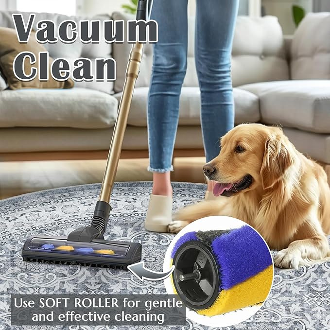 jinchan Round Rug 4ft Washable Circle Soft Rug - Low Pile Vintage 4'Round Indoor Grey Floral Print Stain Resistant Boho Carpet Ultra-Thin Non-Slip for Entryway Nursery Bedroom Dining Room Kitchen-BubblyBeeBaby