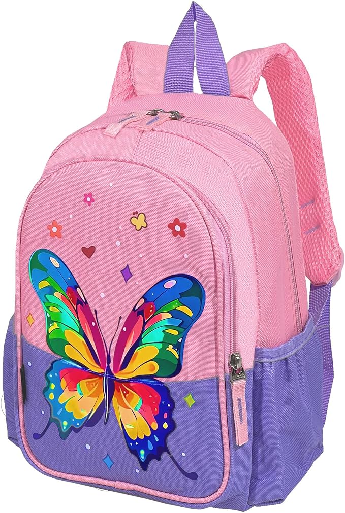 12 Inch Kids Toddler Preschool Travel Backpack Cute Cartoon Daypack-BubblyBeeBaby
