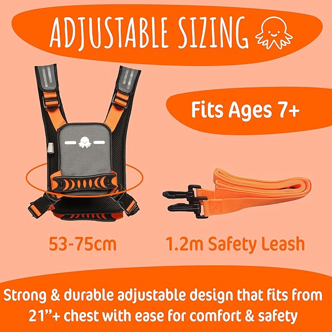 Hobbledehoo XL Child Harness, For Kids & Teenagers Aged 7+, Supporting Special Needs, Including Autism Safety Awareness-BubblyBeeBaby