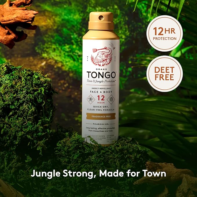 Insect Repellent Variety Pack, 12-Hour Mosquito & Tick Protection, Picaridin-Based, Water-Based, Lightweight, Quick-Drying, DEET Alternative, Face & Body Use, 3 Pack-BubblyBeeBaby