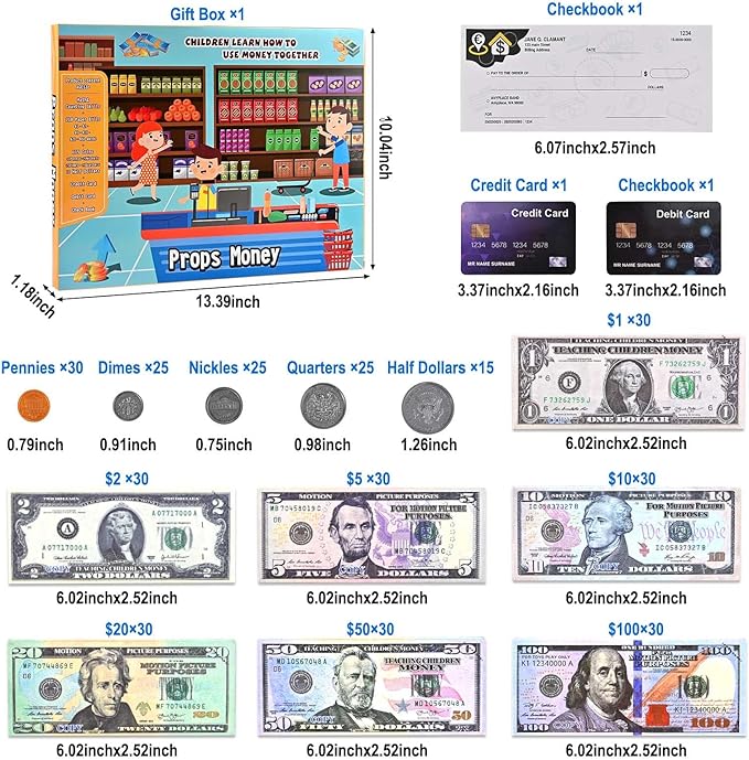 GOLDGE 333-Piece Math Set for Kids 3-8: Number Learning Toys Develop Early Math Skills, Preschool Games for Boys & Girls, Multicolored Educational Toy Kit (Second Edition-333PCS)-BubblyBeeBaby