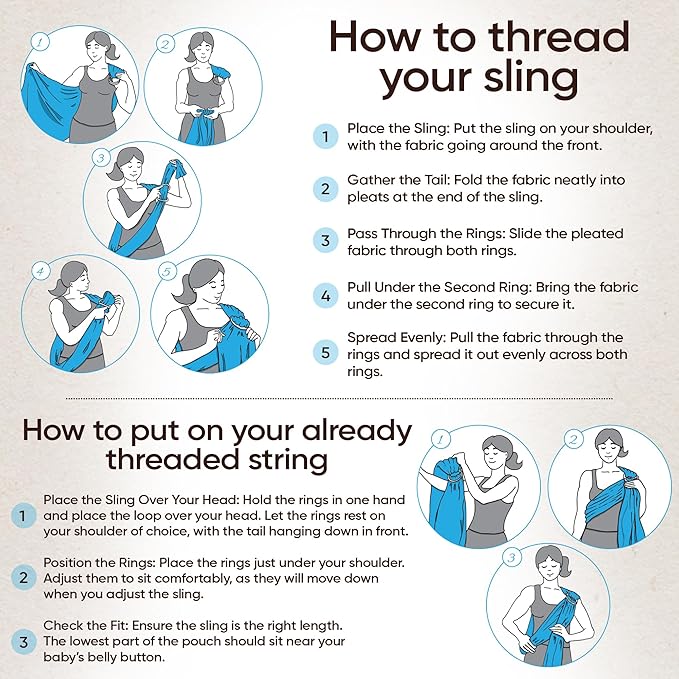 Hip Baby Wrap Ring Sling Baby Carrier for Infants and Toddlers - Beautiful, 100% Soft Cotton Baby Wraps Carrier For Babies 8-35 lbs - Perfect Baby Shower Gifts Moms And Dads - Nursing Cover (Midnight)-BubblyBeeBaby