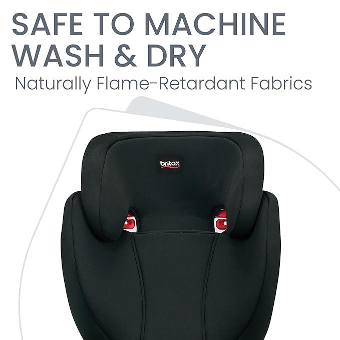 Britax Skyline 2-Stage Belt-Positioning Booster Car Seat, Dusk - Highback and Backless Seat-BubblyBeeBaby