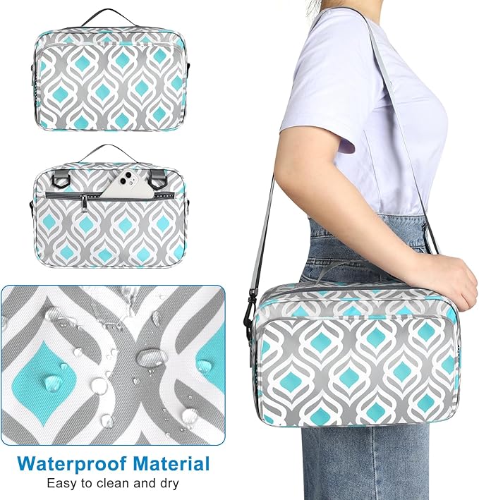 Accmor Stroller Organizer, Universal Stroller Organizer with Insulated Cup Holder Pocket, Dual Purpose Large Capacity Stroller Bag Caddy, Stroller Accessories Fits for Uppababy, Doona, Nuna Strollers-BubblyBeeBaby