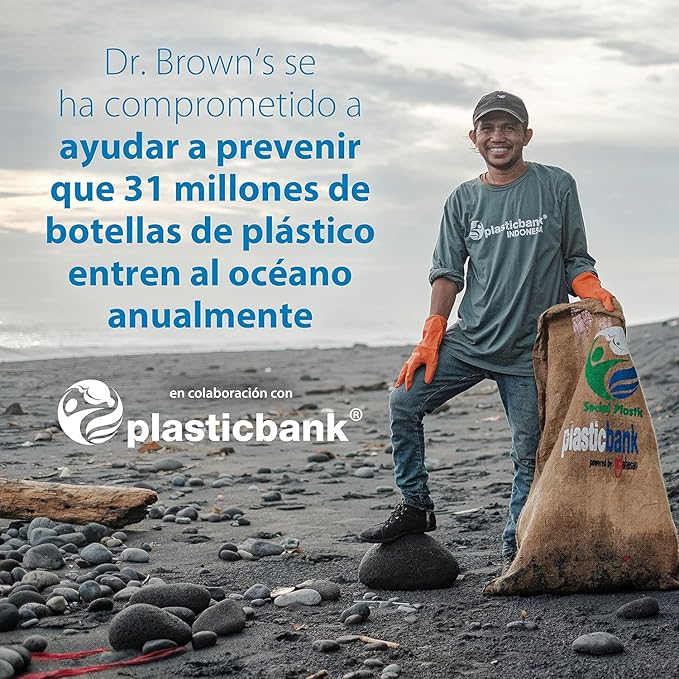 Dr. Brown's Natural Flow Anti-Colic Options+ Narrow Baby Bottle, Dream Adventure, 8 oz/250 mL, with Level 1 Slow Flow Nipple, 0m+, 4 Count (Pack of 1)-BubblyBeeBaby