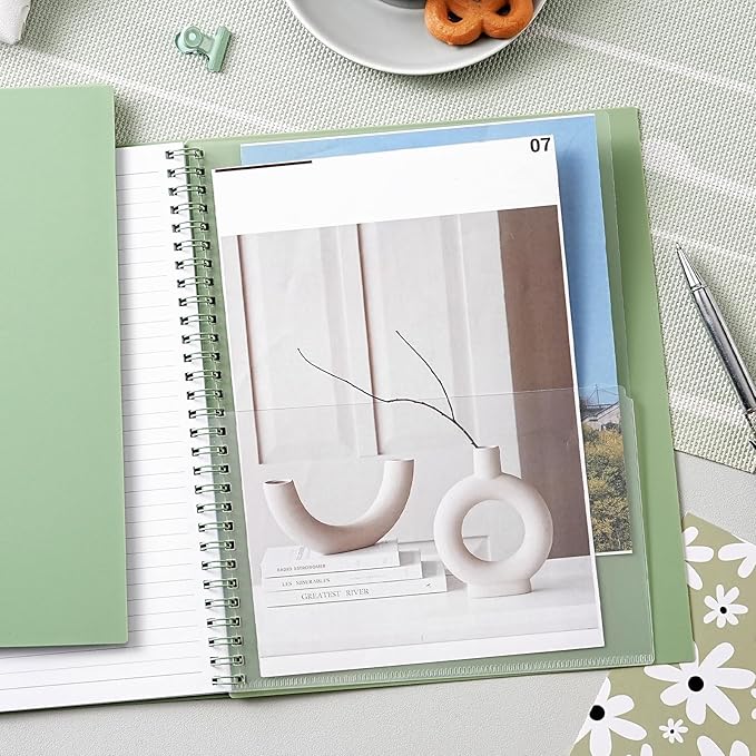 2026 Monthly Planner/Calendar - 2026 Planner, JAN 2026- DEC 2026, Planners with Colorful Tabs, Monthly Planners 2026 for Daily Organizing - Waterproof Cover (8" x10", Note Pages, Green)-BubblyBeeBaby