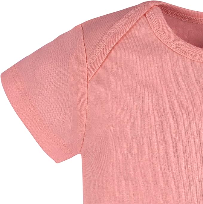 Gerber baby-boys 5 Pack Onesies Multi-packs Bundle Interlock 180 Gsm-BubblyBeeBaby